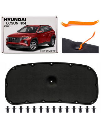 HYUNDAI TUCSON IV NX4 2020+ PANNELLO FONOASSORBENTE COFANO 81125N7000 (Cod. AP-0BC7-30535_A4x4)
