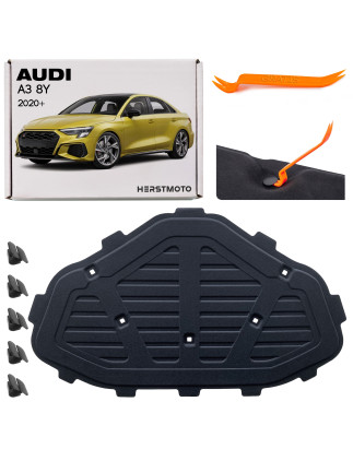 AUDI A3 8Y 2020+ PANNELLO FONOASSORBENTE COFANO CON KIT CLIP DI FISSAGGIO 8Y0863825A (Cod. AP-2453-2