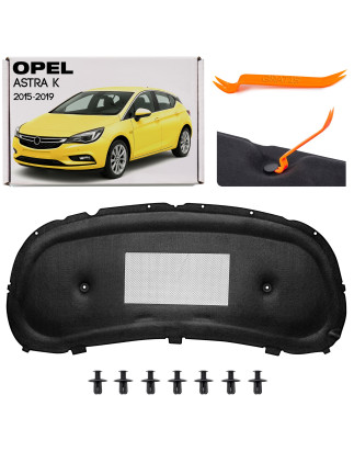 OPEL ASTRA K 2015-2019 HATCHBACK PRE-RESTYLING PANNELLO FONOASSORBENTE COFANO 39034618 (Cod. AP-9C4F