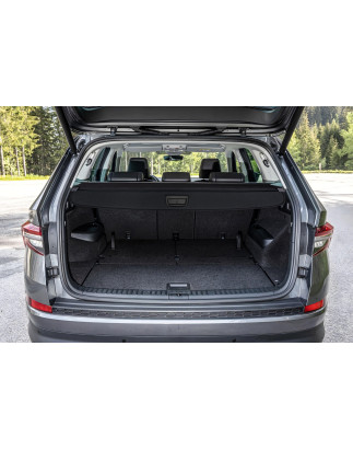 SKODA KODIAQ E NS7 2016-2023 CAPPELLIERA COPRIBAGAGLI NERA 565867871B (Cod. AP-D3EA-954E5_A4x4)