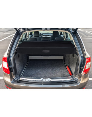 SKODA SUPERB II B6 2008-2015 STATION WAGON CAPPELLIERA COPRIBAGAGLI NERA 3T9867871E (Cod. AP-1889-60