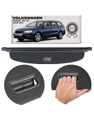 VOLKSWAGEN PASSAT B6 3C 2005-2010 VARIANT (STATION WAGON) CAPPELLIERA COPRIBAGAGLI NERA 3C9867871H (