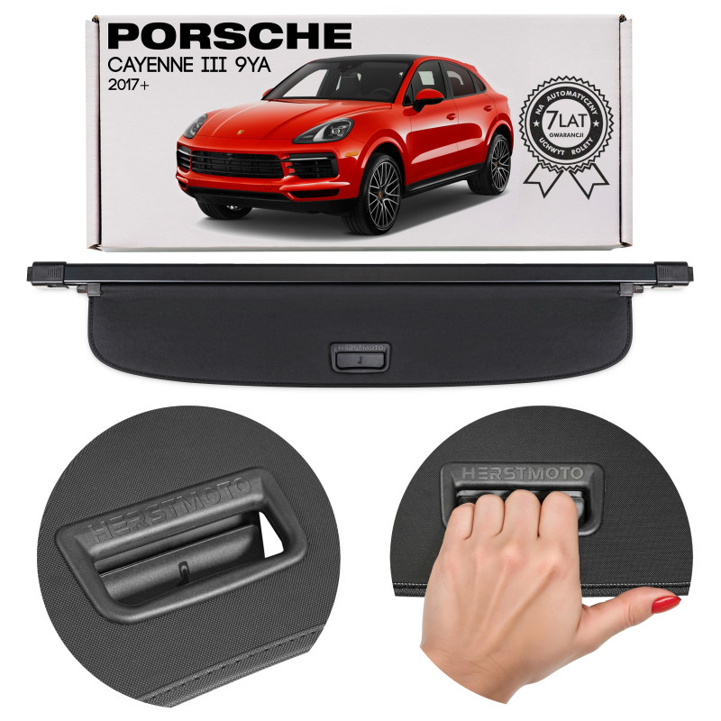 PORSCHE CAYENNE III 9YA 2017+ CAPPELLIERA COPRIBAGAGLI 9Y0867773C (Cod. AP-7061-724E2_A4x4)