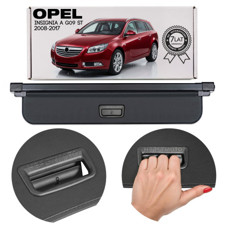 OPEL INSIGNIA A G09 2008-2017 SPORTS TOURER CAPPELLIERA COPRIBAGAGLI NERA 13278414 (Cod. AP-FF33-396