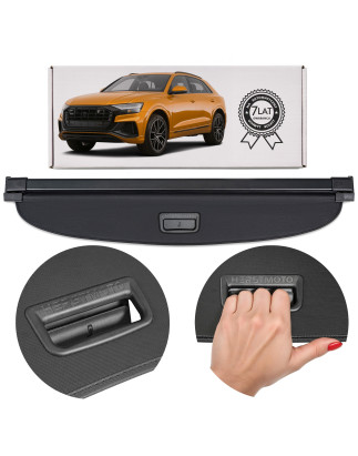 CAPPELLIERA COPRIBAGAGLI PROTEZIONE AUDI Q8 SQ8 4M8 2018+ NUOVA NERA SUPER QUALITÀ (Cod. AP-B76C-30