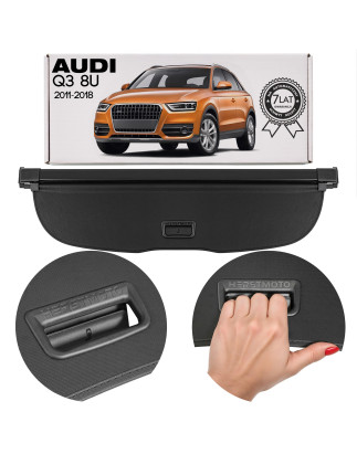 AUDI Q3 8U 2011-2018 CAPPELLIERA COPRIBAGAGLI NERA 8U0863553B (Cod. AP-5A19-816D0_A4x4)