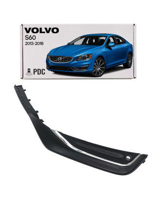 VOLVO S60 II 2013-2018 RESTYLING GRIGLIA ANTERIORE PARAURTI CON PDC SINISTRA 31353654 (Cod. AP-2851-