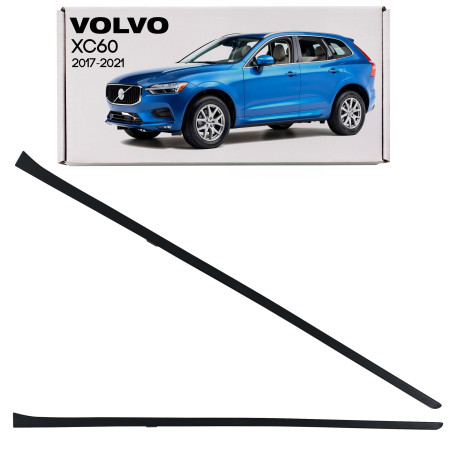 VOLVO XC60 II 2017-2021 PRE-RESTYLING MODANATURA ANTERIORE PARAURTI NERA SINISTRA 31407981 (Cod. AP-
