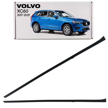 VOLVO XC60 II 2017-2021 PRE-RESTYLING MODANATURA ANTERIORE PARAURTI NERA DESTRA 31407982 (Cod. AP-B8