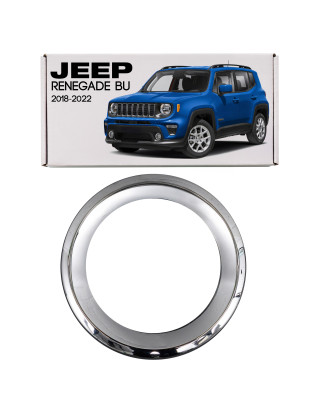 JEEP RENEGADE E BU 2018-2022 RESTYLING CROMATA CORNICE ANTERIORE FENDINEBBIA SINISTRA 6VM61SZ0AA (Co
