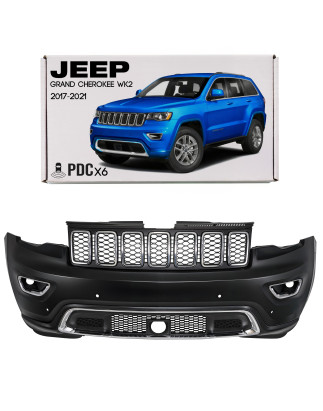 JEEP GRAND CHEROKEE IV WK2 2017-2021 DOPO IL SECONDO RESTYLING COMPLETO PARAURTI ANTERIORE CON PDC S