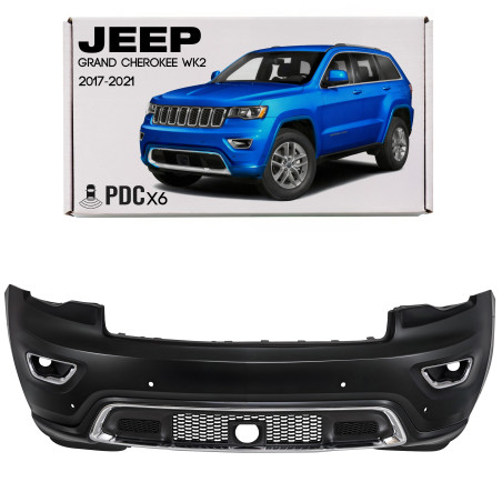 JEEP GRAND CHEROKEE IV WK2 2017-2021 DOPO IL SECONDO RESTYLING COMPLETO PARAURTI ANTERIORE CON PDC S