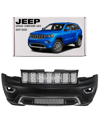 JEEP GRAND CHEROKEE IV WK2 2017-2021 DOPO IL SECONDO RESTYLING COMPLETO PARAURTI ANTERIORE SENZA PDC