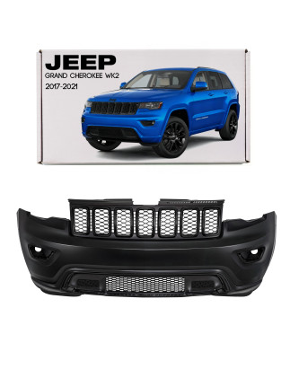JEEP GRAND CHEROKEE IV WK2 2017-2021 DOPO IL SECONDO RESTYLING COMPLETO PARAURTI ANTERIORE SENZA PDC