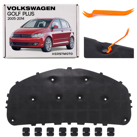 VOLKSWAGEN GOLF PLUS 5 6 2005-2014 PANNELLO FONOASSORBENTE COFANO 5M0863835 (Cod. AP-4074-59670_A4x4