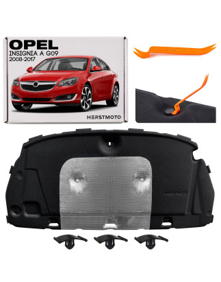 OPEL INSIGNIA A G09 2008-2017 PANNELLO FONOASSORBENTE COFANO 13308394 (Cod. AP-50DA-224AB_A4x4)