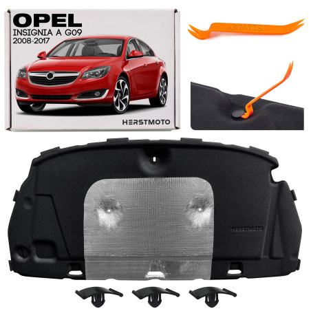 OPEL INSIGNIA A G09 2008-2017 PANNELLO FONOASSORBENTE COFANO 13308394 (Cod. AP-50DA-224AB_A4x4)