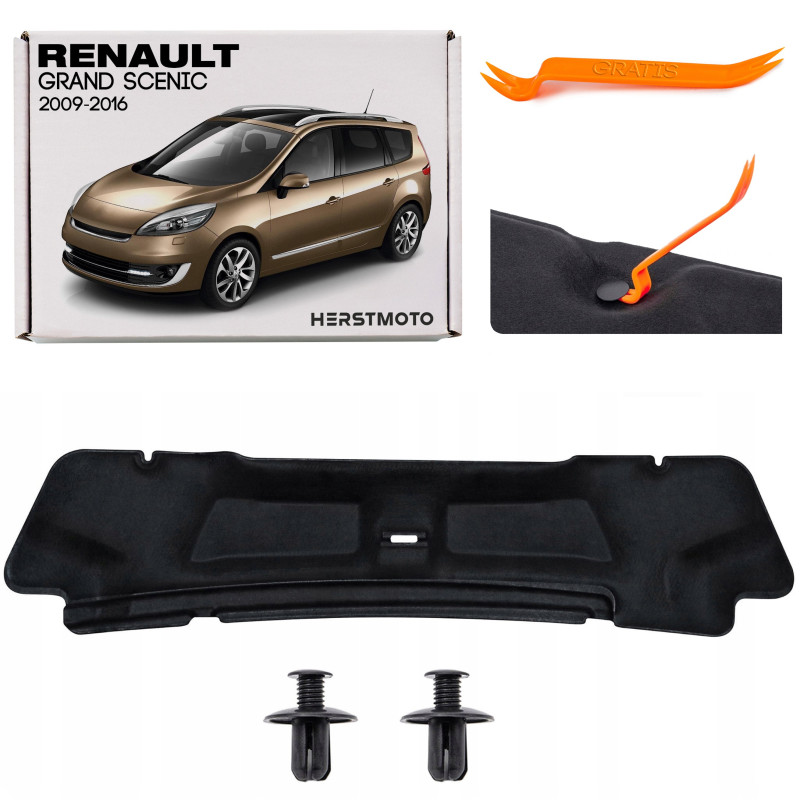 RENAULT GRAND SCENIC III 2009-2016 PANNELLO FONOASSORBENTE COFANO 658400010R (Cod. AP-AF1A-99710_A4x