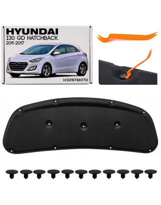 HYUNDAI I30 II GD HATCHBACK 2011-2017 PANNELLO FONOASSORBENTE COFANO 81125A5000 (Cod. AP-C2E7-286F2_