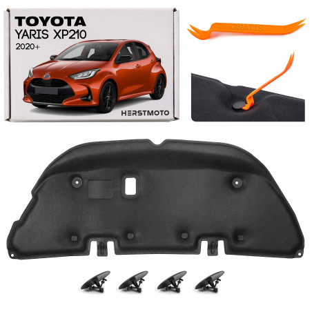 TOYOTA YARIS IV XP210 2020+ PANNELLO FONOASSORBENTE COFANO 53341K0010 (Cod. AP-5840-357E6_A4x4)