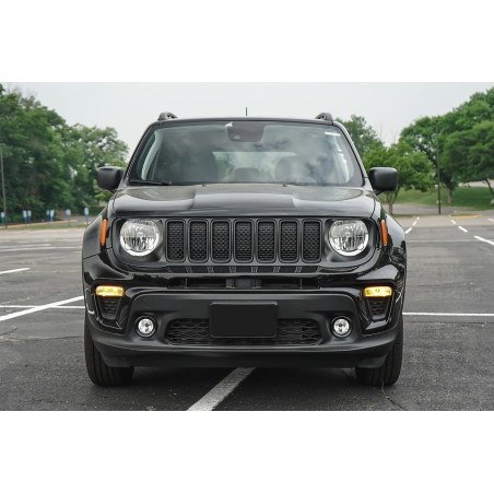 JEEP RENEGADE E BU 2018-2022 RESTYLING NERI INSERTI MASCHERINA 6VM90SZ0AA (Cod. AP-2F4D-853BA_A4x4)