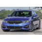 BMW SERIA 3 G20 2018+ TUNING MASCHERINA ANTERIORE DIAMOND ARGENTO MASCHERINA DOPPIO RENE VERSIONE CO