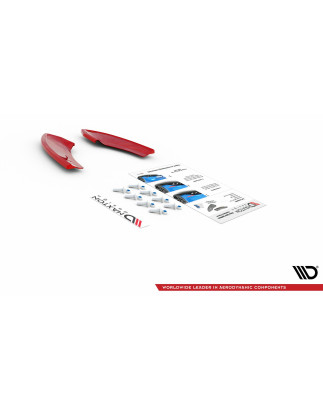 Splitters posteriori laterali VW Golf 7 GTI TCR (Cod. M-VW-GO-7F-GTI-TCR-RSD1G)