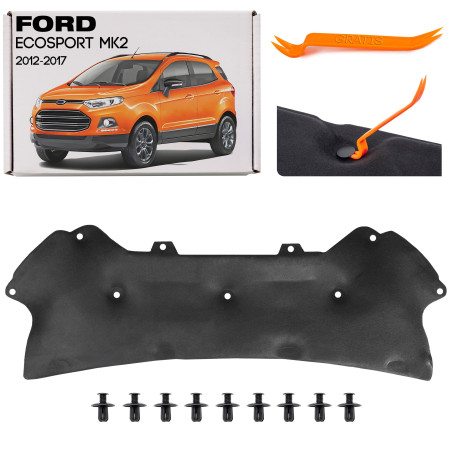 FORD ECOSPORT MK2 II 2012-2017 PRE-RESTYLING PANNELLO FONOASSORBENTE COFANO CN15N16746AA (Cod. AP-DF