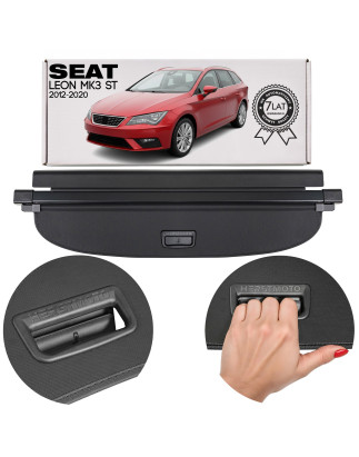 SEAT LEON MK3 III ST 2012-2020 STATION WAGON CAPPELLIERA COPRIBAGAGLI NERA 5F9867811B (Cod. AP-0352-