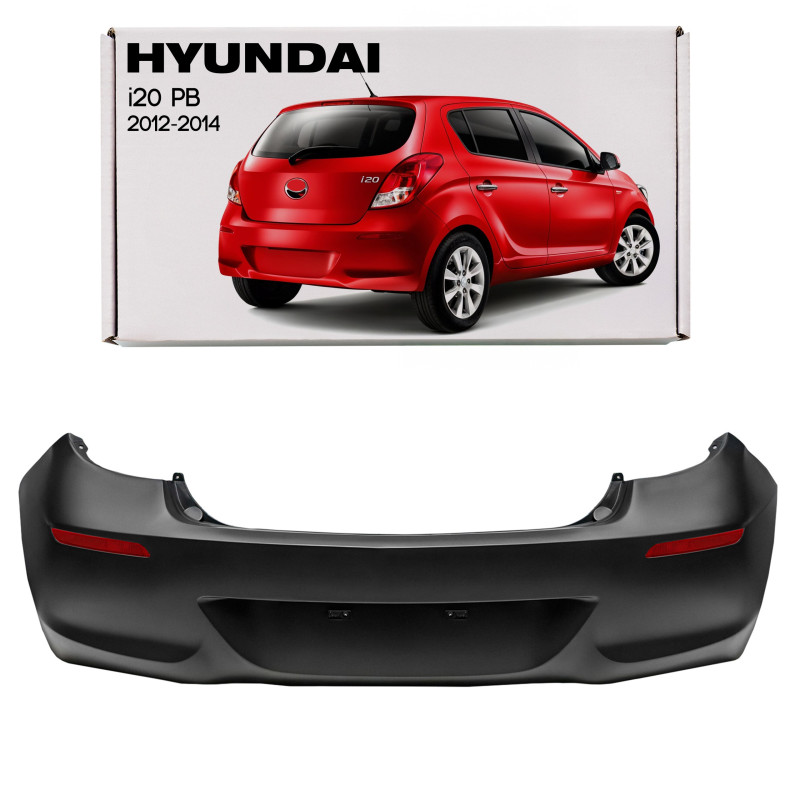 HYUNDAI I20 E PB 2012-2014 RESTYLING COMPLETO PARAURTI POSTERIORE SENZA PDC 865111J500 (Cod. AP-5905