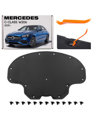 MERCEDES C-CLASS W206 2021+ PANNELLO FONOASSORBENTE COFANO 2066820900 (Cod. AP-315A-80743_A4x4)