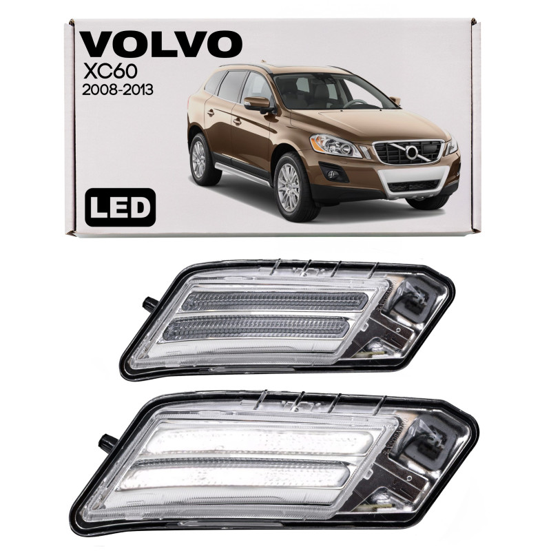 VOLVO XC60 E 2008-2013 PRE-RESTYLING LUCE PER DIURNE DRL LED ANTERIORI DESTRO 31290874 (Cod. AP-1461