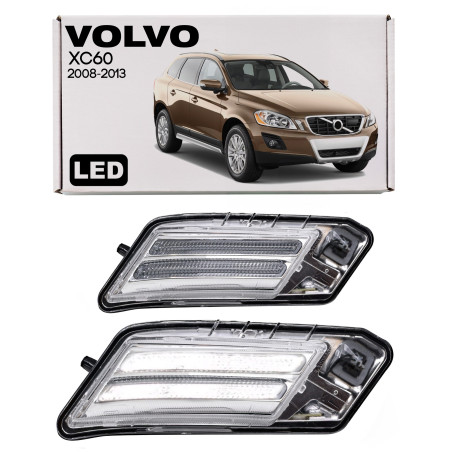 VOLVO XC60 E 2008-2013 PRE-RESTYLING LUCE PER DIURNE DRL LED ANTERIORI DESTRO 31290874 (Cod. AP-1461