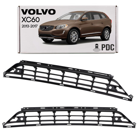 VOLVO XC60 E 2013-2017 RESTYLING GRIGLIA ANTERIORE PARAURTI CON PDC 31323775 (Cod. AP-269C-327EC_A4x