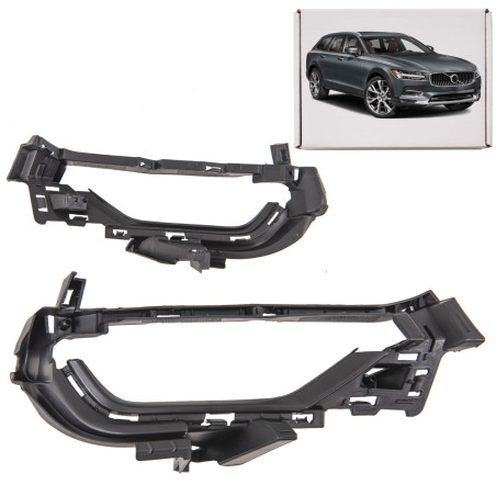 VOLVO V90 2016+ SUPPORTO CORNICE FARI FENDINEBBIA DESTRA 31383905 (Cod. AP-8204-4409A_2_A4x4)