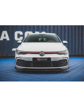 SPLITTER ANTERIORE Volkswagen Golf GTI / GTE / GTD / R-Line Mk8 (Cod. M-VW-GO-8-GTI-FD1G)