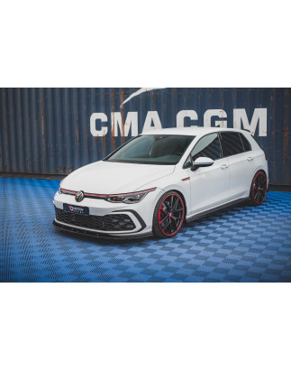 SPLITTER ANTERIORE Volkswagen Golf GTI / GTE / GTD / R-Line Mk8 (Cod. M-VW-GO-8-GTI-FD1G)