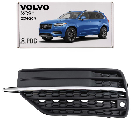 VOLVO XC90 II 2014-2019 PRE-RESTYLING GRIGLIA ANTERIORE PARAURTI CON PDC SINISTRA 31383044 (Cod. AP-
