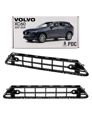 VOLVO XC60 II 2017-2021 PRE-RESTYLING R-DESIGN GRIGLIA CENTRALE ANTERIORE PARAURTI CON PDC 31449130 