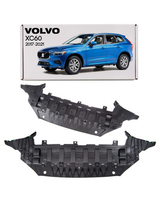 VOLVO XC60 II 2017-2021 PRE-RESTYLING PROTEZIONE INFERIORE PIASTRA PER ANTERIORE PARAURTI 31455460 (