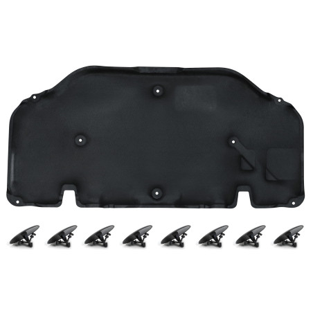 TOYOTA COROLLA IX E12 berlina 2001-2007 PANNELLO FONOASSORBENTE COFANO 5334112140 5334112200 (Cod. A