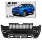 JEEP GRAND CHEROKEE IV WK2 2017-2021 DOPO IL SECONDO RESTYLING COMPLETO CROMATO PARAURTI ANTERIORE C