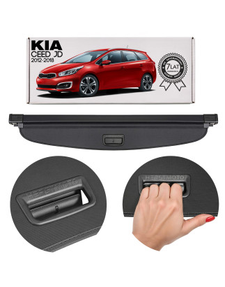 KIA CEED II JD 2012-2018 STATION WAGON CAPPELLIERA COPRIBAGAGLI NERA 85930A2500 (Cod. AP-230E-80951_