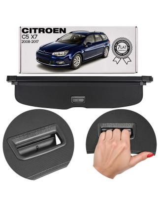 CITROEN C5 II X7 2008-2017 CROSSTOURER STATION WAGON CAPPELLIERA COPRIBAGAGLI NERA 9682033177 (Cod. 