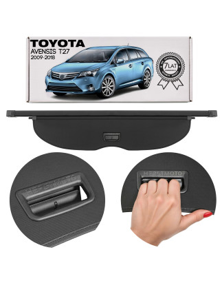TOYOTA AVENSIS T27 2009-2018 STATION WAGON CAPPELLIERA COPRIBAGAGLI NERA 6491005030 (Cod. AP-A27E-81