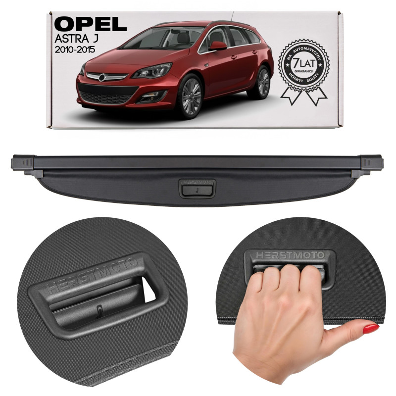OPEL ASTRA J 2010-2015 STATION WAGON SPORTS TOURER CAPPELLIERA COPRIBAGAGLI NERA 13320028 (Cod. AP-A