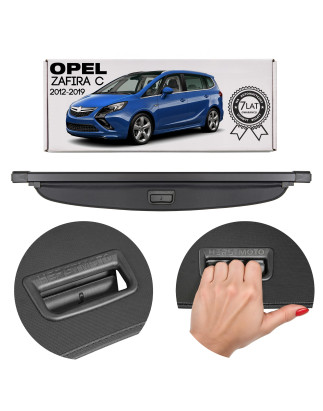 OPEL ZAFIRA C III 5 OS / 7 OS TOURER 2012-2019 CAPPELLIERA COPRIBAGAGLI NERA 20893078 (Cod. AP-35E5-