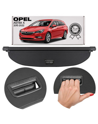OPEL ASTRA K 2015-2022 STATION WAGON SPORTS TOURER CAPPELLIERA COPRIBAGAGLI NERA 39080257 (Cod. AP-5