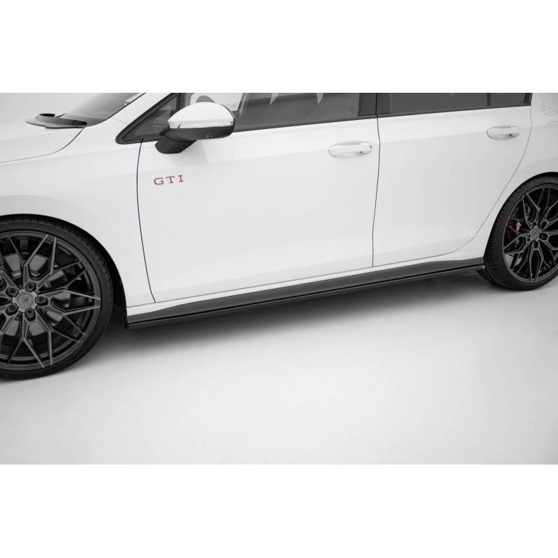 Diffusori minigonne V.1 Volkswagen Golf GTI / GTE / GTI Clubsport / GTD / R-Line Mk8 (Cod. M-VW-GO-8