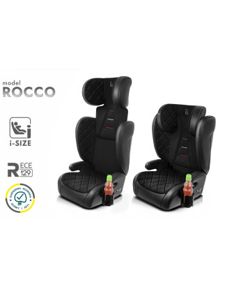 ROCCO SEGGIOLINO AUTO ECOPELLE SUPPORTO 2W1 E SIZE 100-150 CM R129 (Cod. AP-4881-840EC_A4x4)